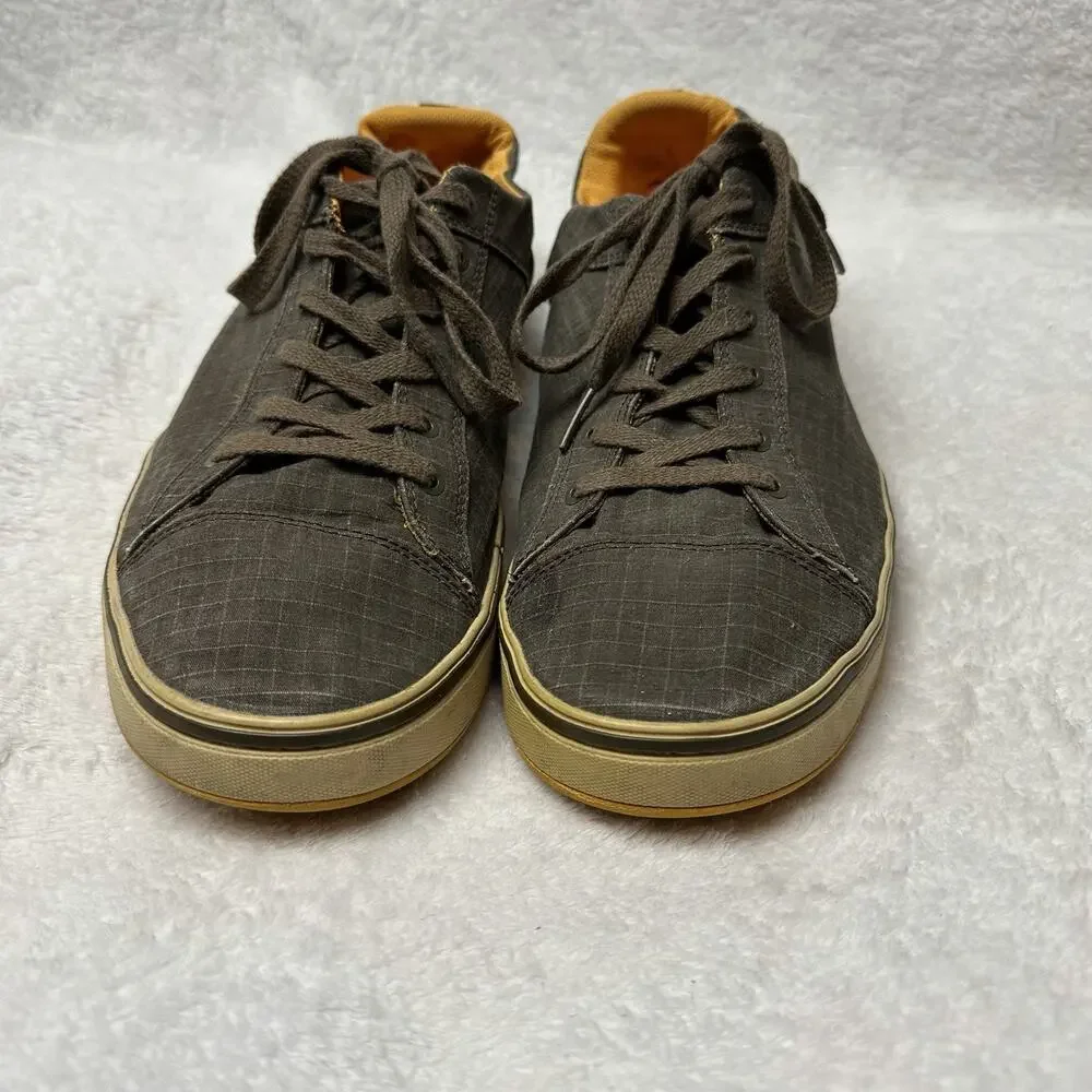 The North Face Gray Ripstop Mens 13 Casual Outdoor Hiking Walking Shoes Gorpcore